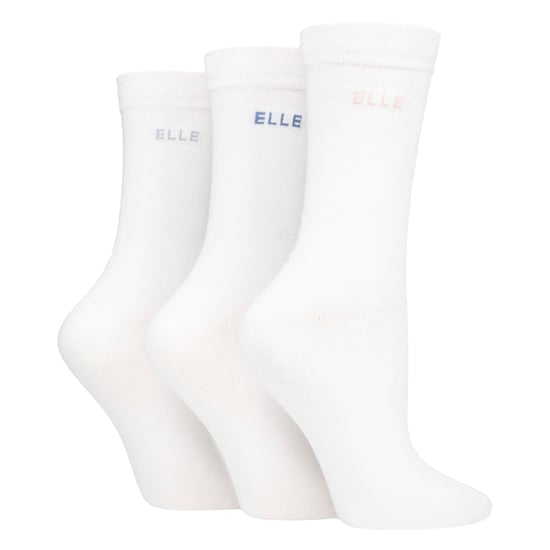 3er-Pack Damen Einfarbige Baumwollsocken - Weicher Atmungsaktiver Alltagstragekomfort - Image 1