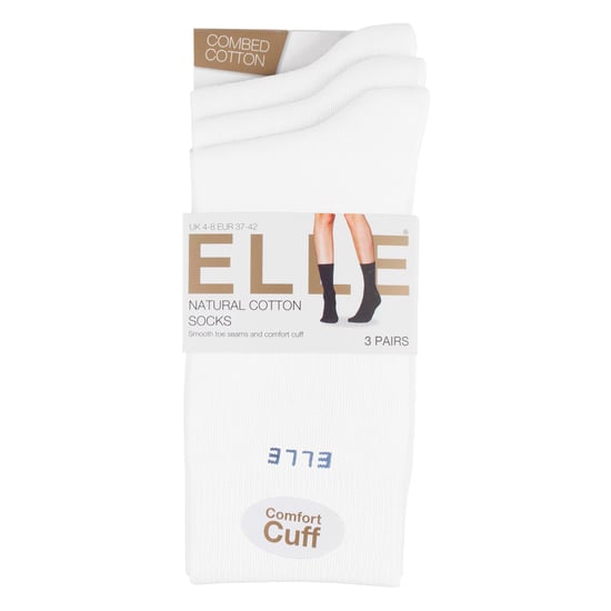 3er-Pack Damen Einfarbige Baumwollsocken - Weicher Atmungsaktiver Alltagstragekomfort - Image 2