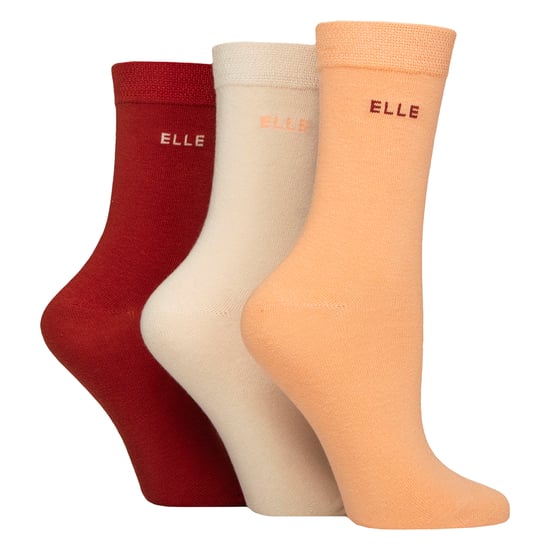 3er-Pack Damen Einfarbige Baumwollsocken - Weich und Atmungsaktiv für den täglichen Komfort - Image 1