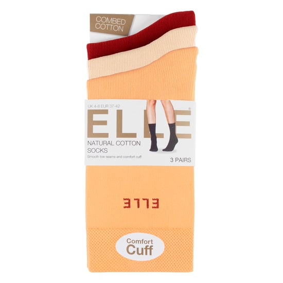 3er-Pack Damen Einfarbige Baumwollsocken - Weich und Atmungsaktiv für den täglichen Komfort - Image 2
