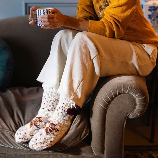 1 Paar Damen Chunky Sherpa gefütterte gemütliche Mokassins mit Pompom - Wärme & Komfort - Image 4