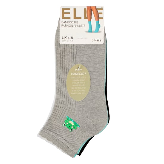 3er-Pack Damen Rippstrick-Fußläufige Socken mit Rüsche - Weiche, stilvolle Alltagspassform - Image 2