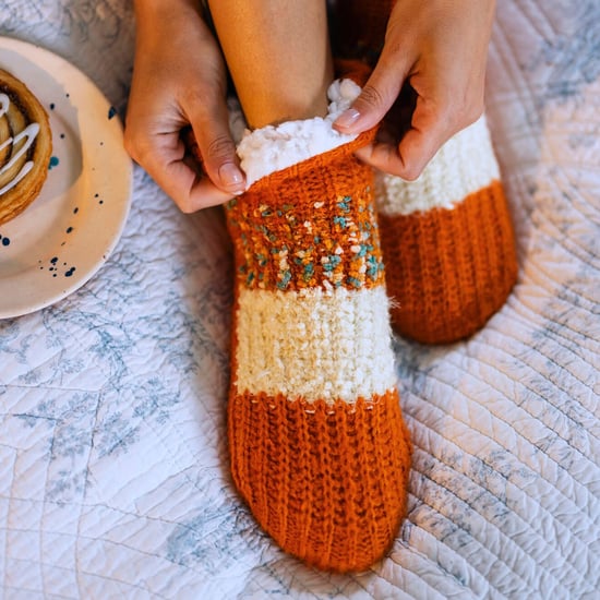 1 Paar Damen Sherpa gefütterte Haussocken - Warm, flauschig, gemütlich für drinnen - Image 5