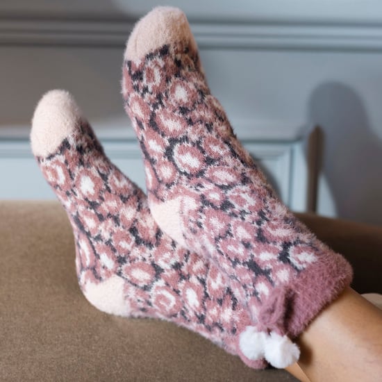 1 Paar Damen Sherpa Fleece Anti-Rutsch Socken - Warm, Fluffig, Gemütlich - Image 5