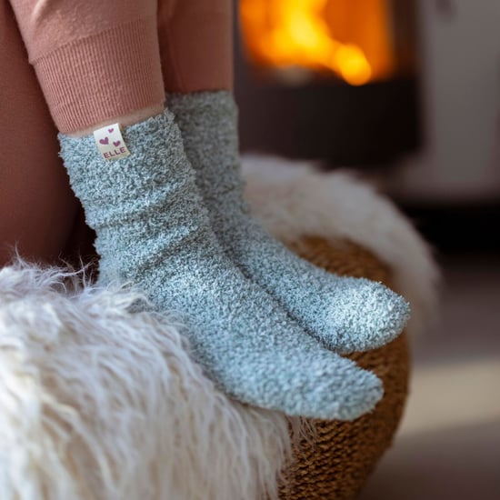 2er Pack Damen Zweifarbige Kuschelsocken für Bett und Zuhause - Warm, weich und entspannend - Image 5