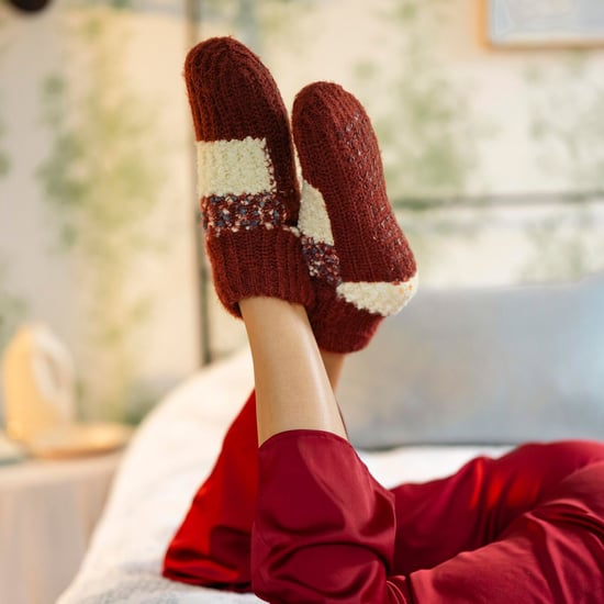 1 Paar Damen Sherpa-Futter Hausschuh-Socken - Warm, Flauschig, Gemütlich für drinnen - Image 3