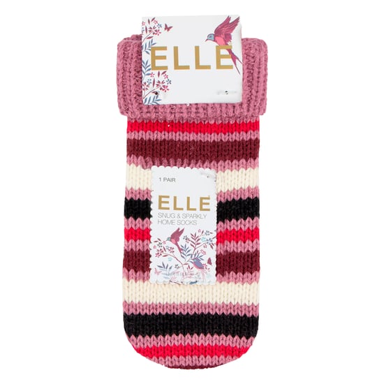 1 Paar Damen Chunky Fair Isle Mokassin Grip Socken - Warme Winter Hausschuhe Socken - Image 2