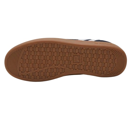 Patrick - "Lyon" Sneaker für Herren, Wildleder, Cupsohle (Marine/Weiß/Gummi Rosa) - Image 4