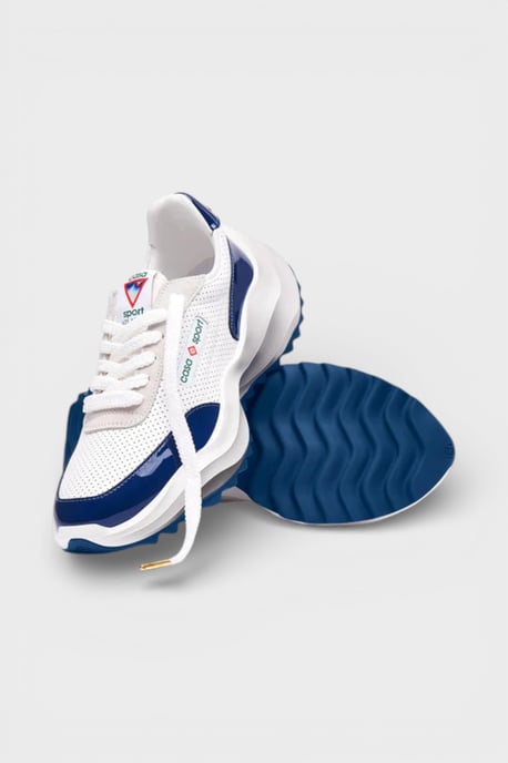 Casablanca Atlantis Herren Sneaker Weiß/Navy - Image 5