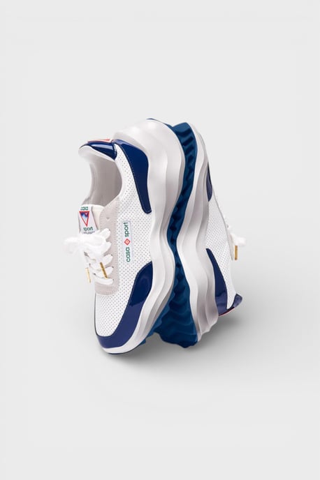 Casablanca Atlantis Herren Sneaker Weiß/Navy - Image 6