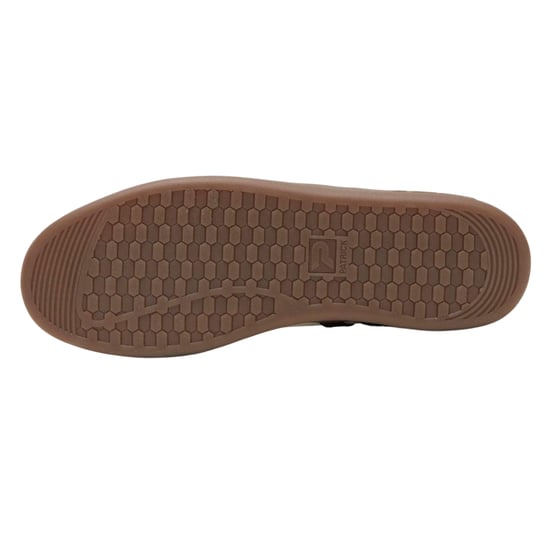 Patrick - "Monaco" Sneaker für Herren, Wildleder, Cupsohle (Weiß/Schwarz/dunkeles Gummi) - Image 4