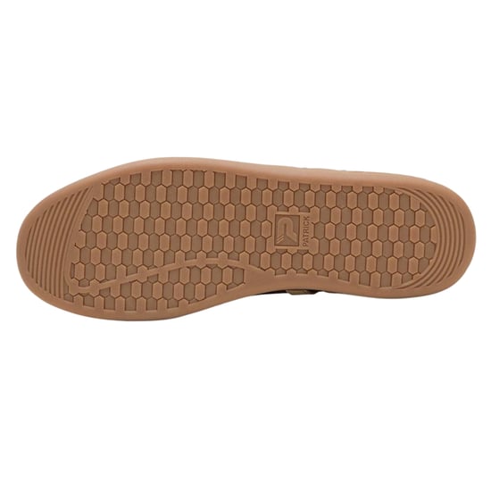Patrick - "Monaco" Sneaker für Herren, Wildleder, Cupsohle (Dunkelbraun/Beige) - Image 4