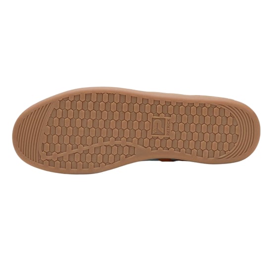 Patrick - "Monaco" Sneaker für Herren, Wildleder, Cupsohle (Hellblau/Orange) - Image 4