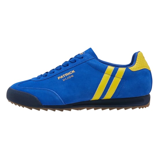 Patrick - "Dijon" Sneaker für Herren, Wildleder (Königsblau/Gelb/Marine) - Image 3