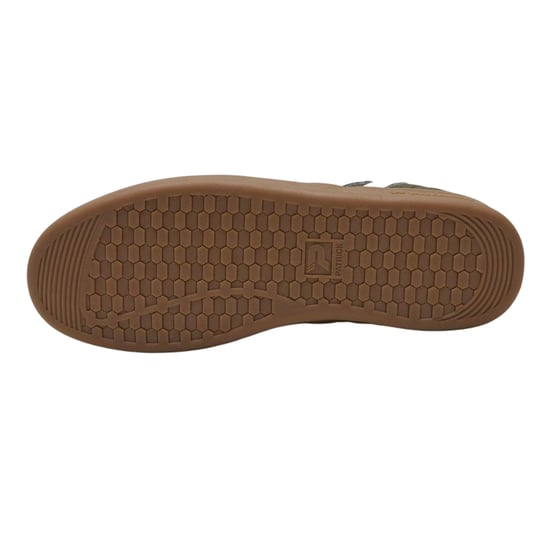 Patrick - "Lyon" Sneaker für Herren, Wildleder, Cupsohle (Oliv/Gummi Rosa) - Image 5
