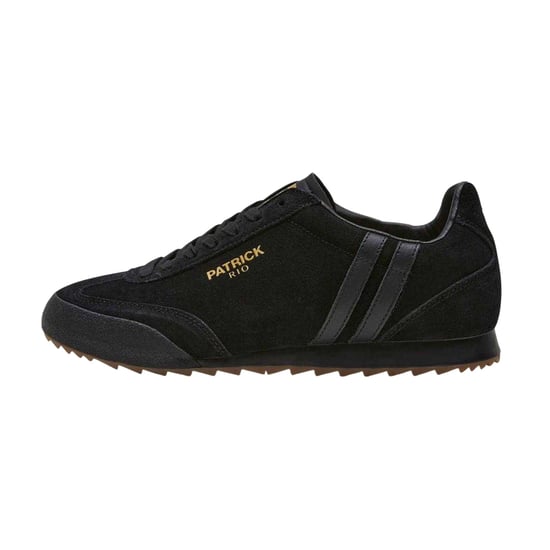 Patrick - "Rio" Sneaker für Herren, Wildleder (Schwarz/Schwarz/Weiß) - Image 3