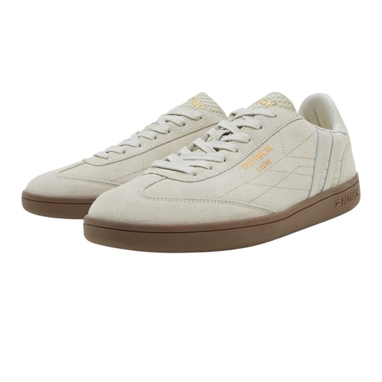 Patrick - "Lyon" Sneaker für Herren, Wildleder, Cupsohle (Naturweiß/Gummi Rosa) - Image 2