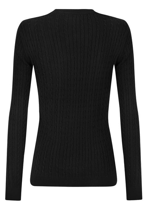 Pullover Zopfmuster Pullover Mit Rundhals - Image 3