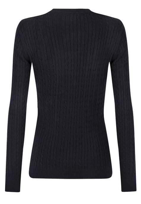 Pullover Zopfmuster Pullover Mit Rundhals - Image 3