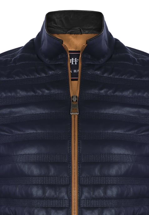 Lederjacke Sportliche Lederjacke Mit Reißverschluss - Image 2