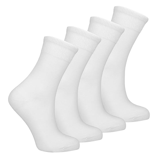 4er Pack Kinder Jungen Mädchen Bambus Sensorik Socken Weich Atmungsaktiv Bequeme Passform - Image 3