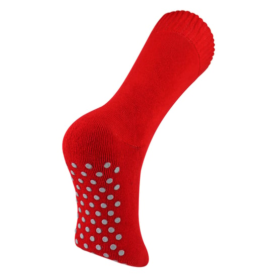 Herren Extra Breite Winterbett-Socken mit Grips | Rutschfeste Thermo-Schlafsocken - Image 3