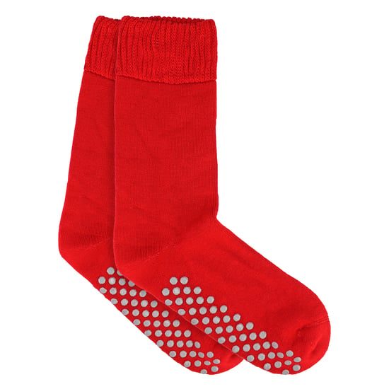 Herren Extra Breite Winterbett-Socken mit Grips | Rutschfeste Thermo-Schlafsocken - Image 4