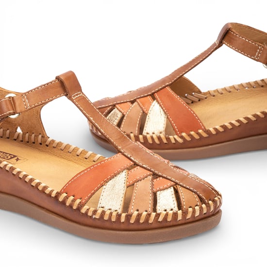 Pikolinos Damen-Keilsandalen aus braunem Leder - Cadaques - Image 6