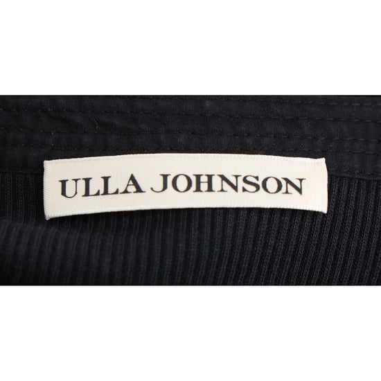 Ulla Johnson Cintia Midikleid mit Puffärmeln aus schwarzer Baumwolle - Image 4