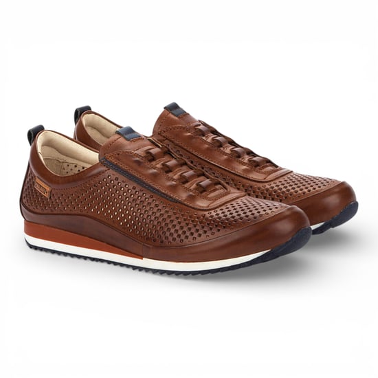Pikolinos Herren-Sneaker aus braunem Leder mit elastischem Schaft zum Hineinschlüpfen - Liverpool - Image 4