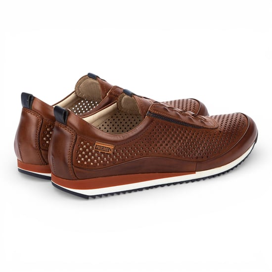 Pikolinos Herren-Sneaker aus braunem Leder mit elastischem Schaft zum Hineinschlüpfen - Liverpool - Image 5