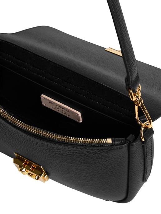 Coccinelle C-Me Lock Handtasche aus genarbtem Leder - Image 3