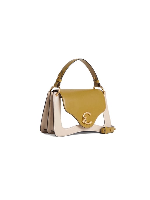 Coccinelle C-Me Kalbsleder Tric Handtasche Glattes Kalbsleder - Image 2