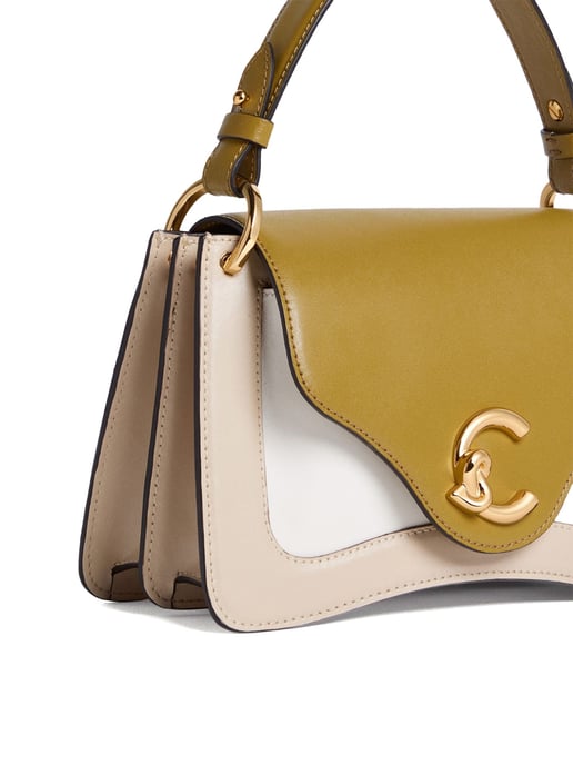 Coccinelle C-Me Kalbsleder Tric Handtasche Glattes Kalbsleder - Image 4
