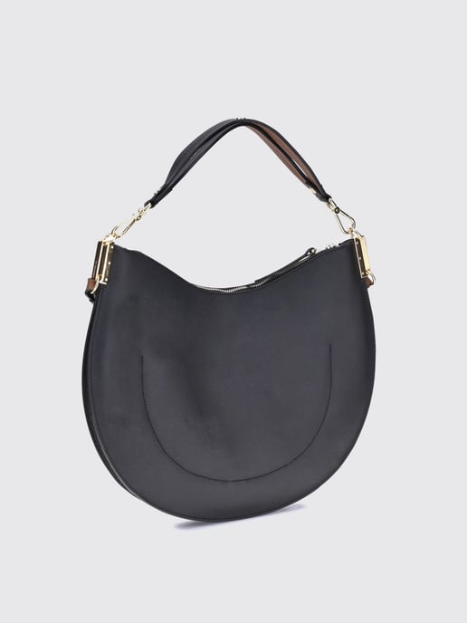 Strukturierte Leder Schultertasche - Image 2