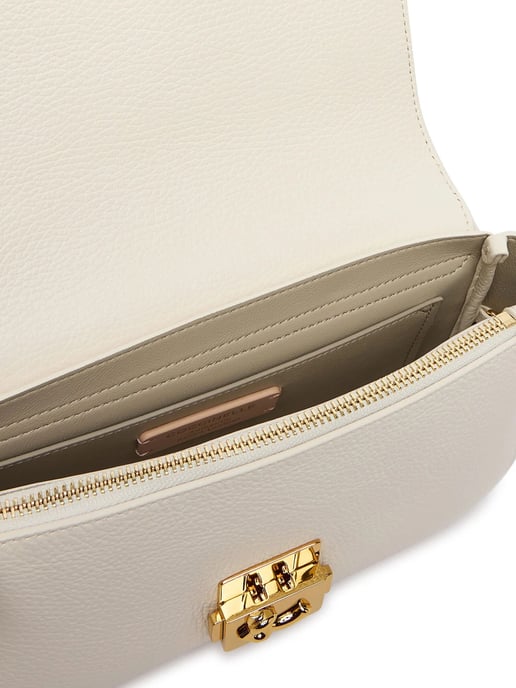 Coccinelle C-Me Lock Handtasche aus genarbtem Leder - Image 4