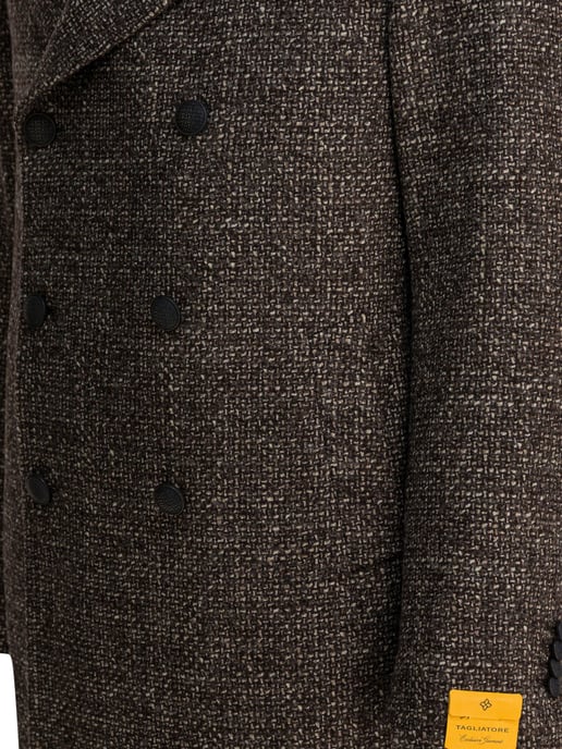 Braune Wollmischung Jacke - Image 3