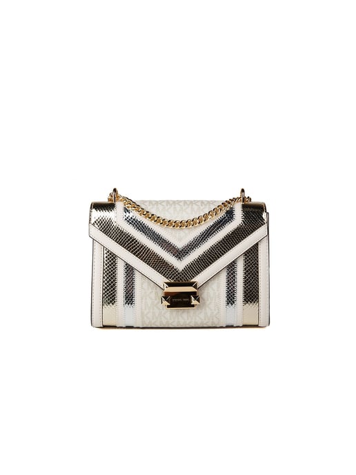 Whitney Medium Flap Ketten Schultertasche - Image 1