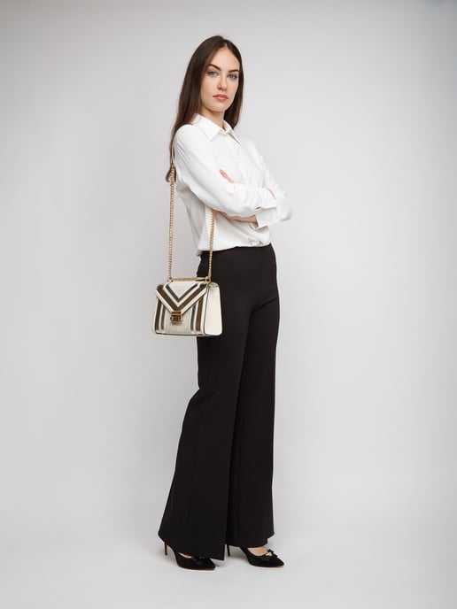 Whitney Medium Flap Ketten Schultertasche - Image 5