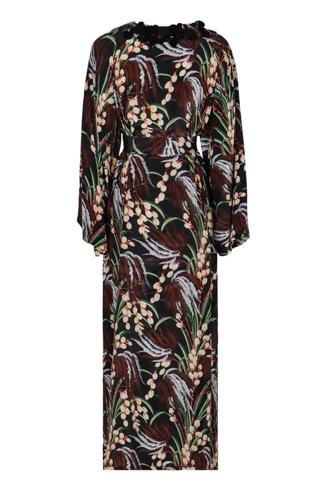 Bedrucktes Kreppkleid - Image 1