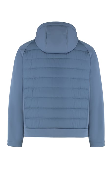 Paul & Shark Technische Stoffjacke mit Reißverschluss und Kapuze - Blau - Image 3