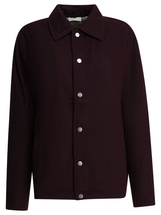 Autry Wollmischjacke - Dunkelrot - Image 1