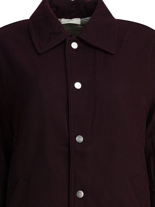 Autry Wollmischjacke - Dunkelrot - Image 3