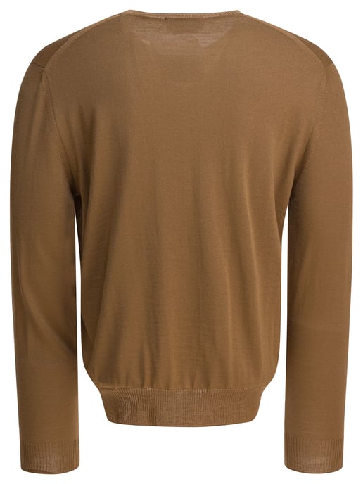 Alexander Mcqueen Pullover mit Schädelmuster - Cognac - Image 2