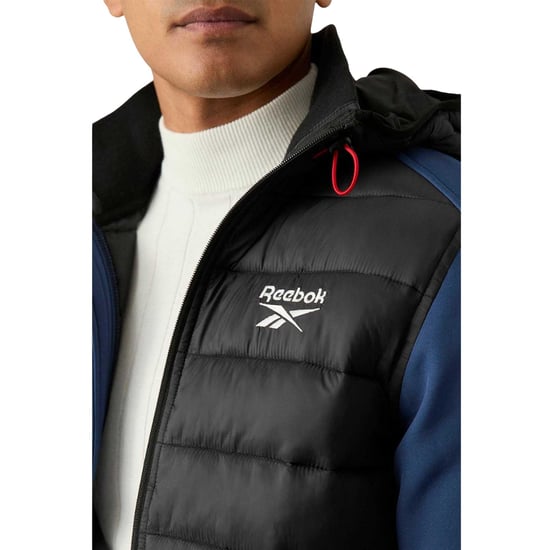 Reebok - "Mixed Media" Jacke für Herren (Batik Blau) - Image 3