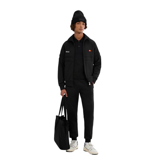 Ellesse - "Rimini" Trainingsjacke für Herren (Schwarz/Schwarz/Weiß) - Image 4