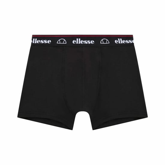 Ellesse - "Muxel885" Boxershorts für Herren (3er-Pack) (Schwarz/Marine/Blau) - Image 4