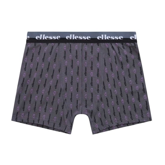 Ellesse - "Muxel788" Boxershorts für Herren (3er-Pack) (Grau/Schwarz/Violett) - Image 2