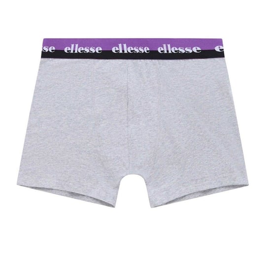 Ellesse - "Muxel788" Boxershorts für Herren (3er-Pack) (Grau/Schwarz/Violett) - Image 3