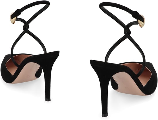 Wildleder Slingback-Pumps - Image 4